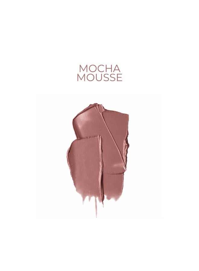 Blue Heaven Roseate Soft Matte Lipstick Infused With Argan & Rosehip Oil for Intense Hydration | High Color Payoff | Long Lasting Lipstick for women | Mocha Mousse | 4gm - Image 2